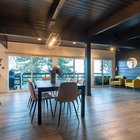 Updated Mountain Cabin Retreat With 180 Views Off Deck And Balcony Running Springs Exteriör bild